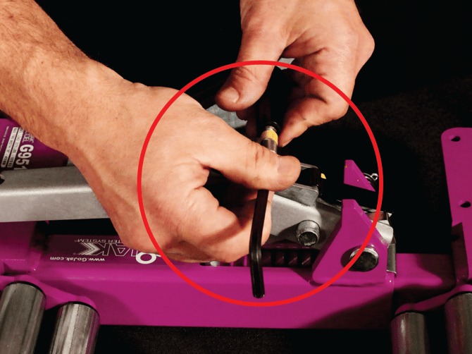 2 - Remove Cam Bolt