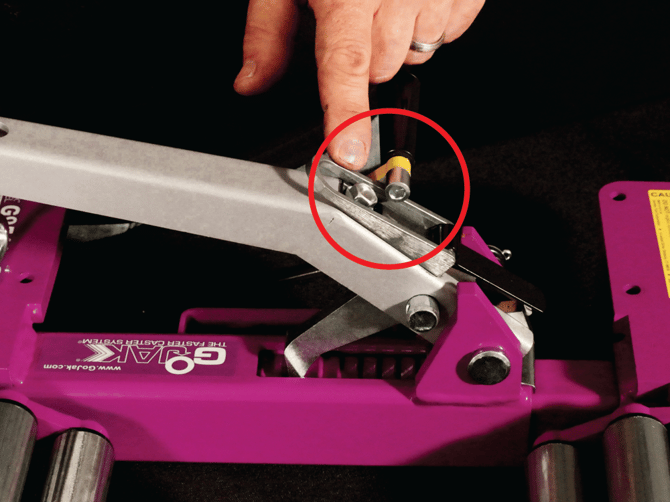 3 - Cam Bolt Position